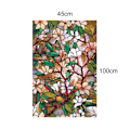 Miniatyrbillede 2 af 5: Magnolia pailletter elektrostatiske vinduesdekorationer limfrie vinduer f