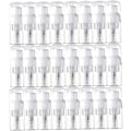 Miniatyrbilde 1 av 7: 24 stk skumpumpeflaske, 30 ml tom flaske for reiser plast såpeflaske skumdispenser flaske minipumpe dispenser for reiser