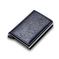 Miniatyrbillede 1 af 7: Kulfiberkortholder Punge Herrer RFID Sort Magic Trifold Læder Smal Minipung Lille Pengepung Mand Pung Pung Kvinder Blå B