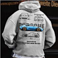 Pikkukuva 5 / 6: Setcar Porsche911 - miesten painettu muodikkaat hupparit miehille ja naisille Color10 Color10 2XL