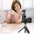 Miniatyrbillede 3 af 8: Justerbar Beskyttelsesbeslag til DJI OSMO Pocket 3 med Koldskostøtte