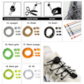 Miniatyrbillede 3 af 5: Elastiske snørebånd - Slip at binde dine sko - Ensfarvet 13. Lysegrå (1 par) 13. Lysegrå (1 par) 13. Light gray (1 pair)