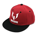 Miniatyrbilde 1 av 4: Ronaldo CR7 keps barn pojkar flickor Messi Neymar Bboy Hip-Hop Snapback hatt röd-B Red-B