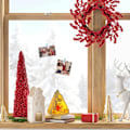 Miniatyrbillede 2 af 8: Julebordslampe, julebordslampe, julelyslampeholder | Varmglød veranda lampe lys, batteridrevet sengelampe til indendørs-/udendørsdekorationer äldre