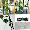 Miniatyrbild 2 av 8: Trädgårdstråd Växt Twist Tie plastbelagd spole Sträng Mjuk för hemmakontor Växtfästning Diy Bonsai Flower Pot Support Strap Svart Krukverktyg Svart