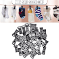 Miniatyrbild 2 av 5: Sockklämmor för tvättmaskin och torktumlare Multifunktionell sockhållare med krok Halkfria klädnypor 40 Pack