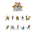 Miniatyrbild 5 av 10: The Legend of Zelda festdekorationer: Komplett set för en Hyrule-tema födelsedagsfest! Paket 2 30-pack ballonger Package 2 30Pcs Balloons Set