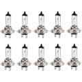 Miniatyrbild 1 av 5: 10 st LED-halogenlampor 12V H7 55W Lång livslängd Vitt vitt ljus / Korsljus för bil