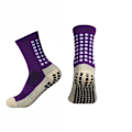 Miniatyrbild 1 av 7: Professionella benskydd för män Basketboll Fotboll Sportsstrumpor Vuxen Benskydd för ungdomar Kalvstrumpor Cover Calcetines Hombre Lila