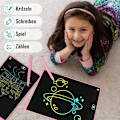 Miniatyrbilde 3 av 7: 12-tommers LCD-skrivebrett, 2-pakning rosa graffititavle med lås og sletting, øyebeskyttelse 12 Inch - 2 PCS Pink