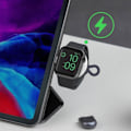 Miniatyrbilde 3 av 5: Bærbar trådløs lader Power Banks Egnet for Applewatch For Iwatch 2/3/4/5/6/7 Magnetisk USB Hurtiglader Dokking S