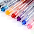 Miniatyrbillede 5 af 7: 9St Farvede Engangs-fontænepenne Til At Skrive 9 Assorterede Farver Stor Kapacitet Ekstra Fin Nib Klassisk Farverig Pen-sæt 9stk Fountain F