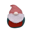 Pikkukuva 1 / 10: 20-25 cm Squishmallow Pehmotyyny striped hat santa