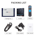 Miniatyrbild 7 av 7: T95 MAX+ S905X3 set top box 4GB/64GB Android 9.0 Dual WIFI+BT 8k HD nätverksspel TV BOX Fjärrkontroll endast EU Remote control only