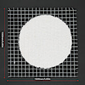 Miniatyrbild 9 av 9: 20 pcs Asbestos Net Experimental Heating Aid Laboratory Insulation Accessories 150x150mm