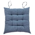Miniatyrbillede 1 af 5: Siddepude til kontorstol, skridsikker stolpude til hjemmet, gulvventilerende spisebordsstolpude (Smoggy Blue Large 43*43 (±2cm)),