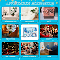 Miniatyrbillede 4 af 8: 2024 Hårklips Adventskalender, 24-styks Vinter Nedtælling Julekalender til Børn