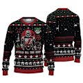 Miniatyrbild 4 av 5: The Mandalorian Santalorian och Baby Yoda Fula Tröja Star Wars God Jul Herrar Sweatshirt Höst Vinter Dam Pullover stil 1 style 1 L