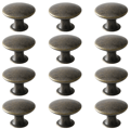 Cabinet Handle Drawer Handle with Screws 12-pack Bronze Bronze 136