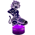 Miniatyrbillede 1 af 5: Usb Anime Manga Neferpitou Figur 3d Led-lampe Soveværelse Dekoration Sengelampe Bedst Til Børn/Venner Gaver Lava Base Neferpitou