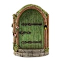 Miniatyrbillede 1 af 11: Miniature Pixie Elf Fairy Dør Træ Have Vindue Dør Jul