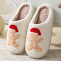 Miniatyrbilde 4 av 8: Morsomme Elg Juletoffler for Menn og Kvinner, Varme Plysj Sovesko Red Pepper Bread E 36/37 EU