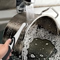 Miniatyrbillede 8 af 8: Elektrisk Flise- og Badekarrenser med 5 Hoveder & 3 Svampestykker, til Hjemmet, Badeværelset, Sort Hvid Black white