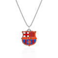 Miniatyrbillede 1 af 3: Bagt Lak Vendeligt Halskæde med Slange- og Benkæde Fan Halskæde til Fodboldklub Fødselsdag Barcelona