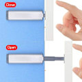 Pikkukuva 3 / 5: Push to Open Magneetti Kaapin Ovi Jiayi Metalli Magneettinen Push Open Lukko Magneettiset kaapin sulkijat kaappeihin Push to Open