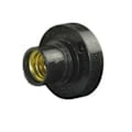 Miniatyrbillede 4 af 10: 10 stk. E14 Glødepære Skrue Lampe Fastgørelse Sockel Holder Skruesokkel sort One-size 10stk