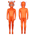 Miniatyrbilde 1 av 6: Nye Ankomster Voksne Barn Gutter Jenter Sprunki Incredibox Rhythm Box cosplay kostyme spill strømpebukser 170 170 orange color
