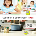 Miniatyrbillede 3 af 4: 2 Pak Klasserum Timere til Børn - Stor Magnetisk Digital Timer - Grøn Green White 1