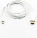 Mini DisplayPort till HDMI-kabel - 1,8 meter - Vit