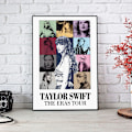 Miniatyrbillede 2 af 8: Pop-sanger Canvas Poster til Taylor Swift Til Værelse Æstetisk Canvas Vægkunst Soveværelse RED 20*30CM RED 20*30CM