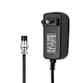Miniatyrbillede 2 af 5: Mixerkonsol Mixer Strømforsyning AC Adapter 15V 230mA Universal 4-Pin Rund Stik til 16 Kanaler [db] Sort Black Black US Plug