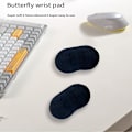 Miniatyrbillede 6 af 7: Peanut Tangentbord Håndledsstøtte, Muse Håndled Pad Support, Til computertastatur, Kontor Hjemmecomputer Notebook, Kontor Bærbar computer og computermus Desktop 1pc