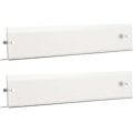 Miniatyrbilde 1 av 7: Veggmontert avisstativ, gjennomsiktig displaystativ for stue, 50 cm 50 cm-2 pcs
