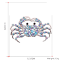 Miniatyrbild 2 av 5: Rhinestone Vacker Krabba Brosch Emalj Brosch Pin Smycken