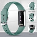 Miniatyrbillede 2 af 5: Rem kompatibel med Fitbit Luxe - blød justerbar udskiftningsrem til Fitbit Luxe Activity Tracker/ Fitbit Luxe Wellness Tracker W