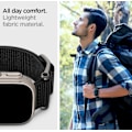 Miniatyrbillede 2 af 5: Sort i kombination med grå 38/40/41 mm, egnet til iwatch S9/Ultra2