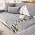 Miniatyrbillede 2 af 7: 1 stk. Sofaovertræk, Vandtæt Chenille Skridsikkert Sofaovertræk, Four Seasons Universal Møbelbeskyttelse Til Soveværelse Kontor Stue Hjemmeindretning