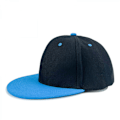 Miniatyrbillede 1 af 9: Iridescent Velvet Fitted Cap med justerbar baseballkeps för män