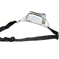 Miniatyrbilde 4 av 4: Fanny Pack Belteforlenger Justerbar Elastisk Stropp for Midjevesker, 2-pakning (Svart) Extender Belt