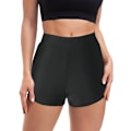Pikkukuva 1 / 7: Damernas badshorts, hög midja, magkontroll, boardshorts, snabbtorkande för strand & simning L