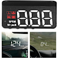 Miniatyrbild 6 av 8: Bil OBD2 HUD Head Up Display Vindruta Projektor Flerfunktionsmätare Larm Trötthet Körpåminnelse