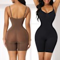 Miniatyrbillede 2 af 10: Høje taljede shapewear shorts til kvinder med rumpeløft, størrelse S A210
