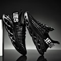 Miniatyrbilde 6 av 7: Komfortable sneakers for menn - Pustende joggesko for menn - Mesh sportssko - Waling sneakers