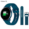 Pikkukuva 1 / 7: 20 mm 22 mm silikoninen ranneke Samsung Galaxy Watch Active 2 Watch 3 4 5 6 45 mm 42 mm 47 mm Gear S3:lle Amazfit bip Color 10:lle Galaxy 41 mm:lle