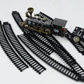 Miniatyrbillede 6 af 8: Lille Retro Tog Sæt | Interaktivt Realistisk Tog Legetøj til Børn 3+