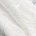 Miniatyrbilde 3 av 7: Hvit Kors Vertikal Stripe Brodert Gardin Gardiner for Stue Soverom Soverom MULTI W100cmXH200cm 1PC